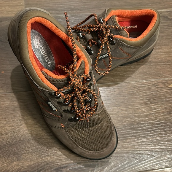 BOGS Bend Low Hiking Shoe Women's 7.5 / 38 Leather Mesh Sturdy -great! - Picture 4 of 7